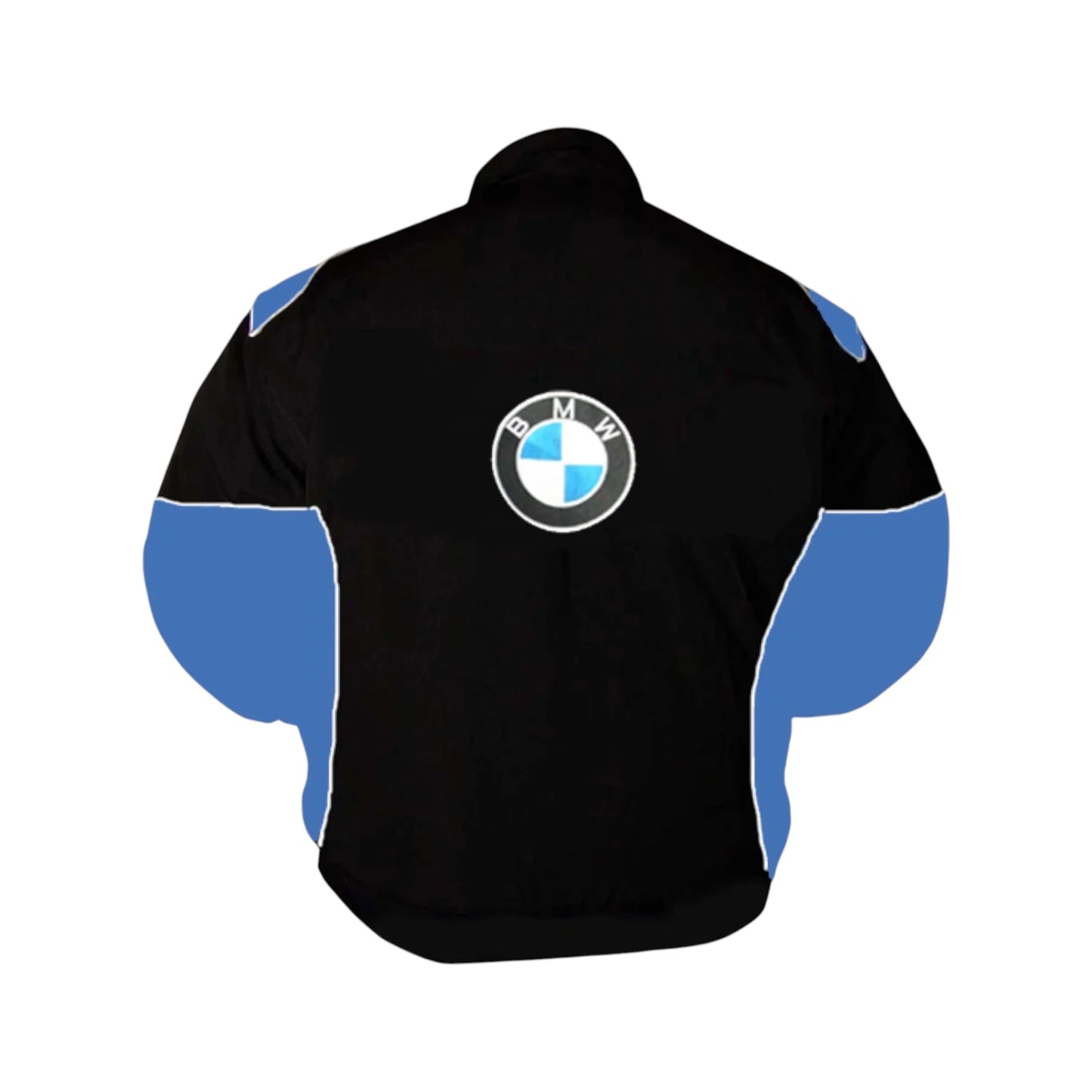 BMW HP RBS Vintage Racing Jacket Black Royal Blue