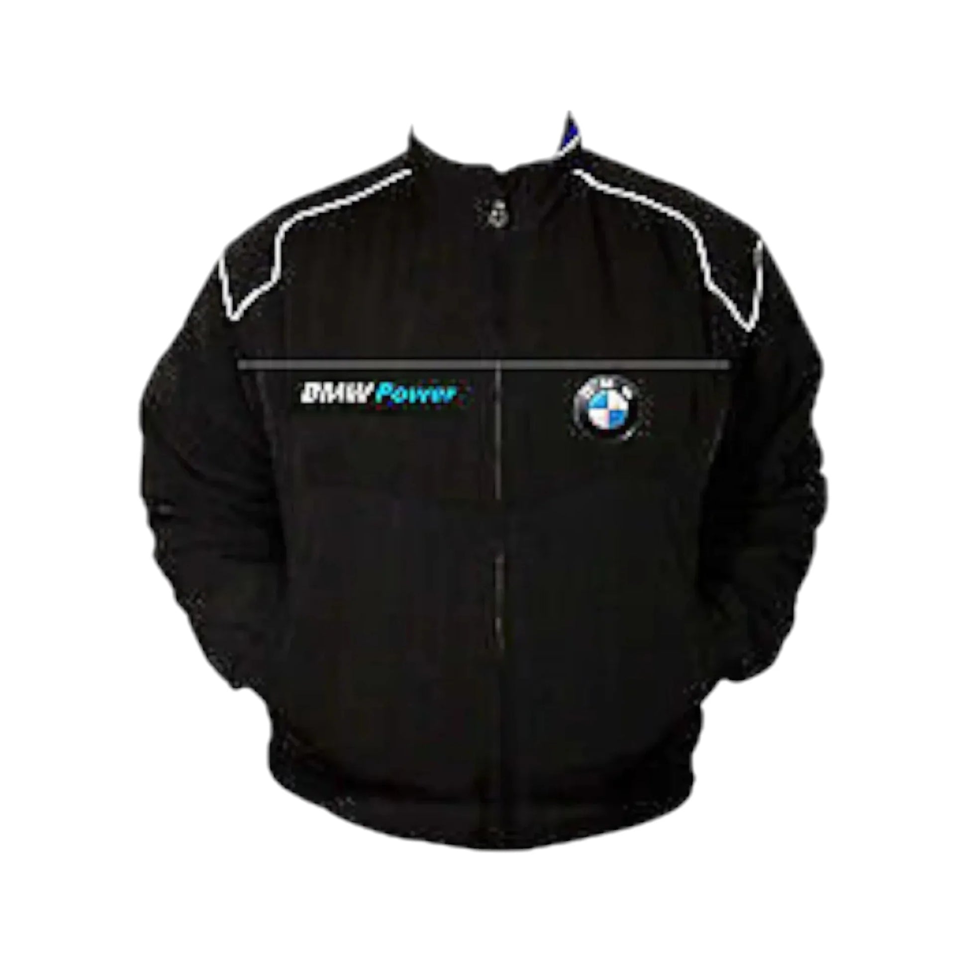 BMW Power Racing Vintage Jacket Black – Motorsport Retro Style