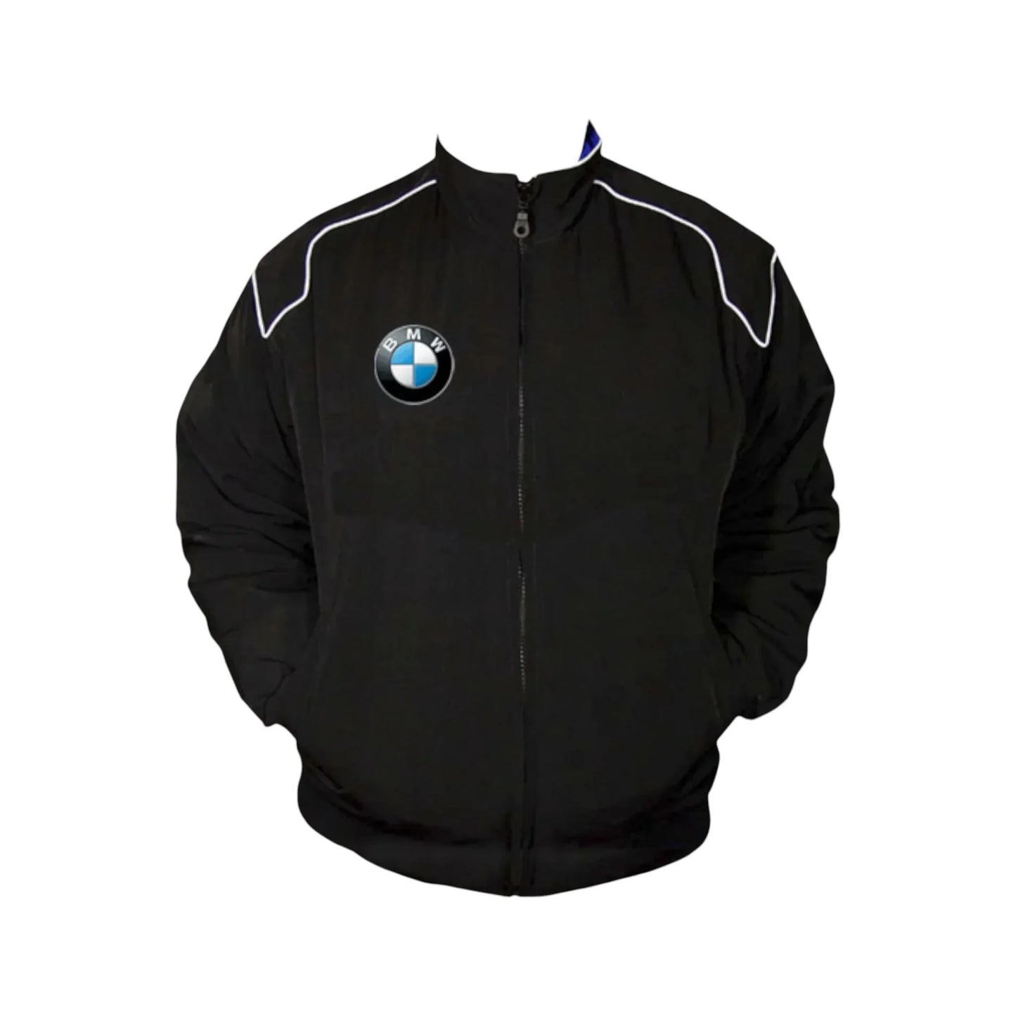 BMW Vintage Racing Jacket Black Motorsport Style