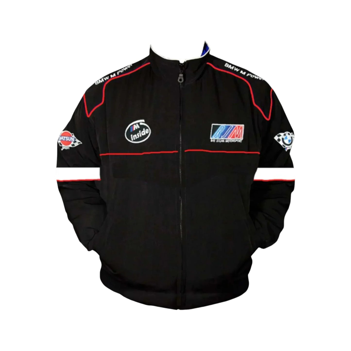 BMW Vintage Racing Jacket M Sport Black White