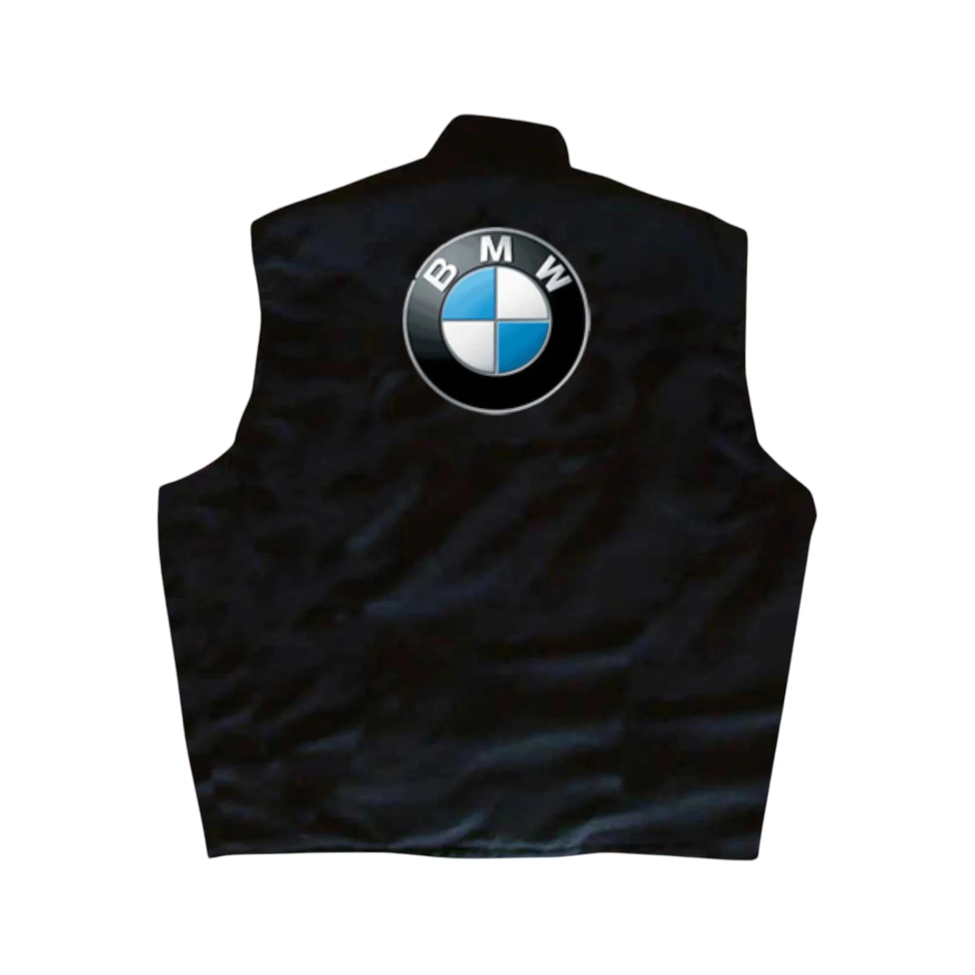BMW Vintage Racing Vest Black Motorsport Style