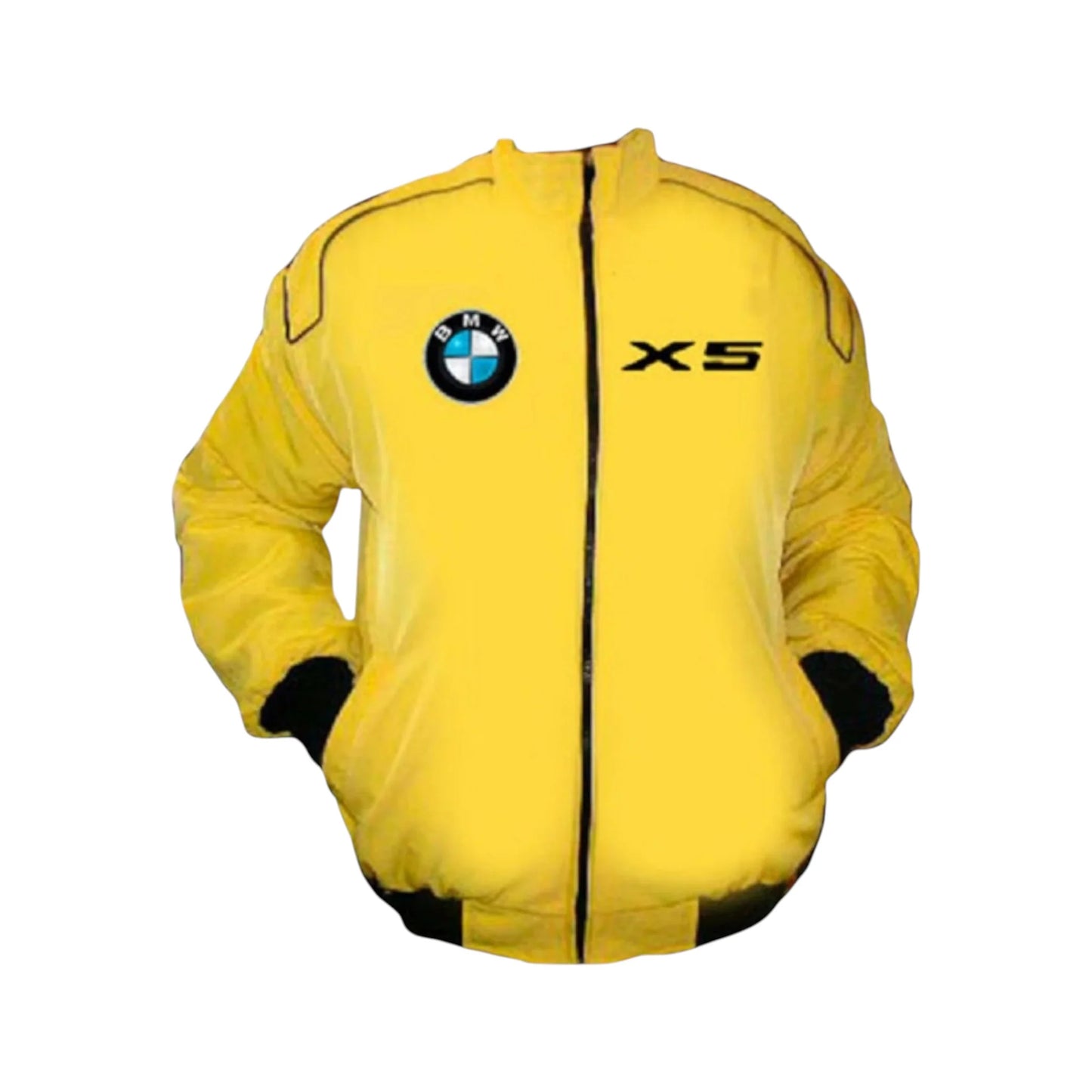 BMW X5 Racing Vintage Jacket Yellow – Motorsport Style
