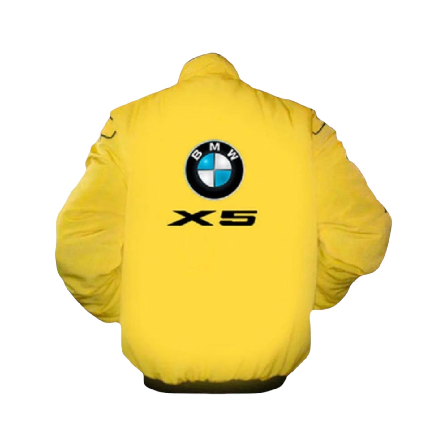 BMW X5 Racing Vintage Jacket Yellow – Motorsport Style