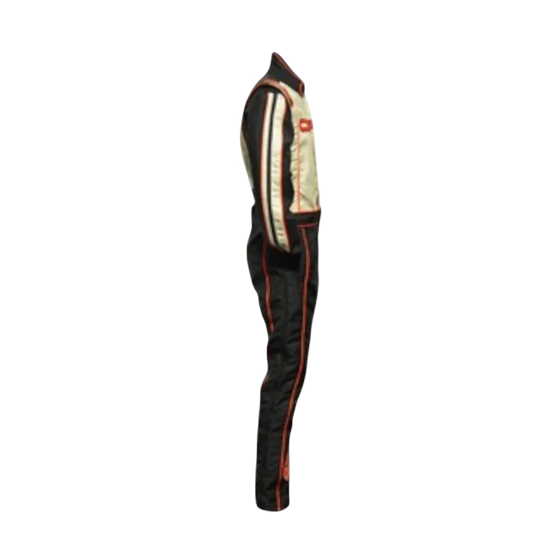 CRG Sparco go-kart racing suit side view