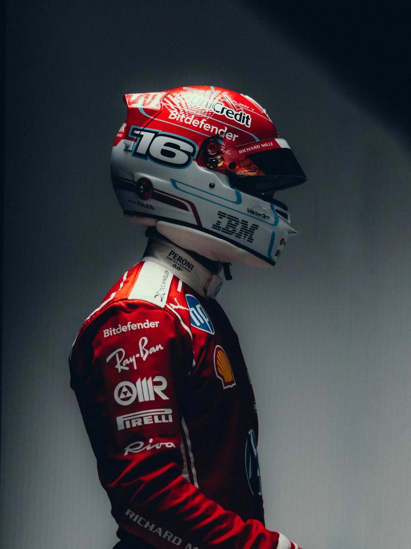 Charles Leclerc 2026 Replica F1 Racing Suit – Fan Edition