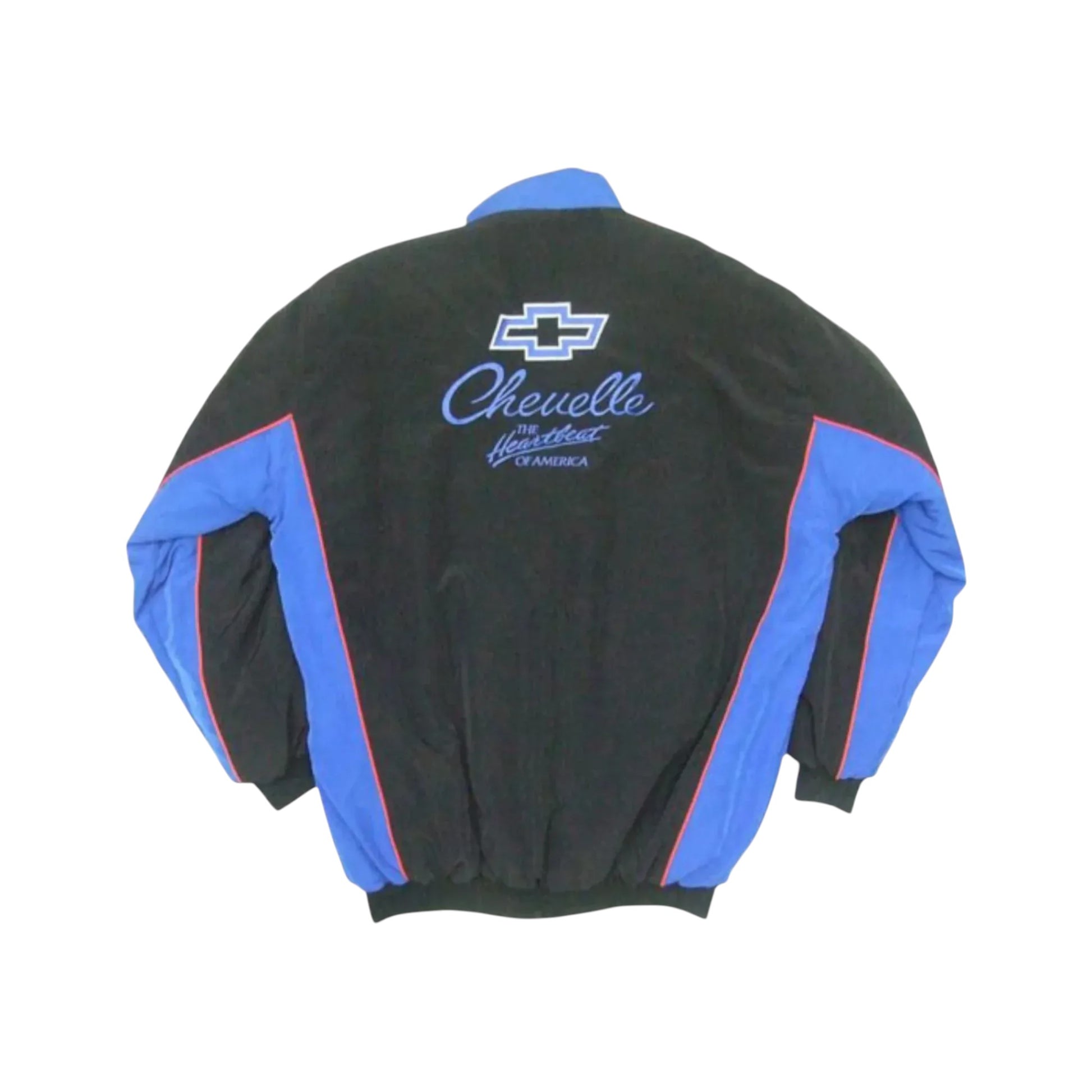 Chevelle Blue Black Vintage Racing Jacket