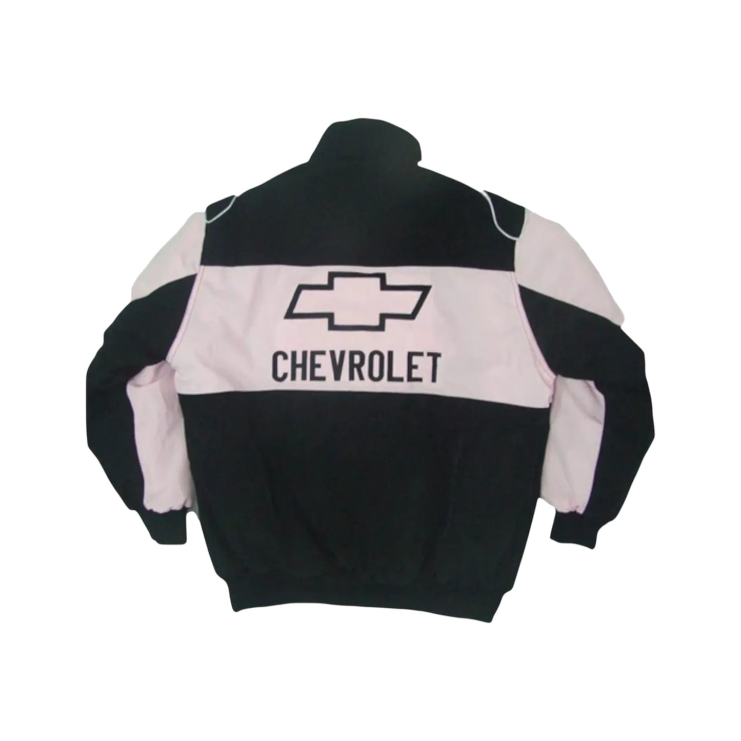 Chevrolet Black & Pink Vintage Racing Jacket