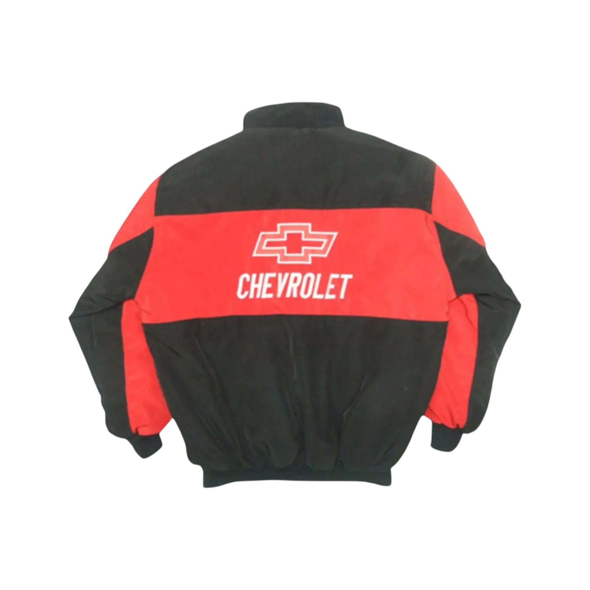 Chevrolet Black & Red Vintage Racing Jacket