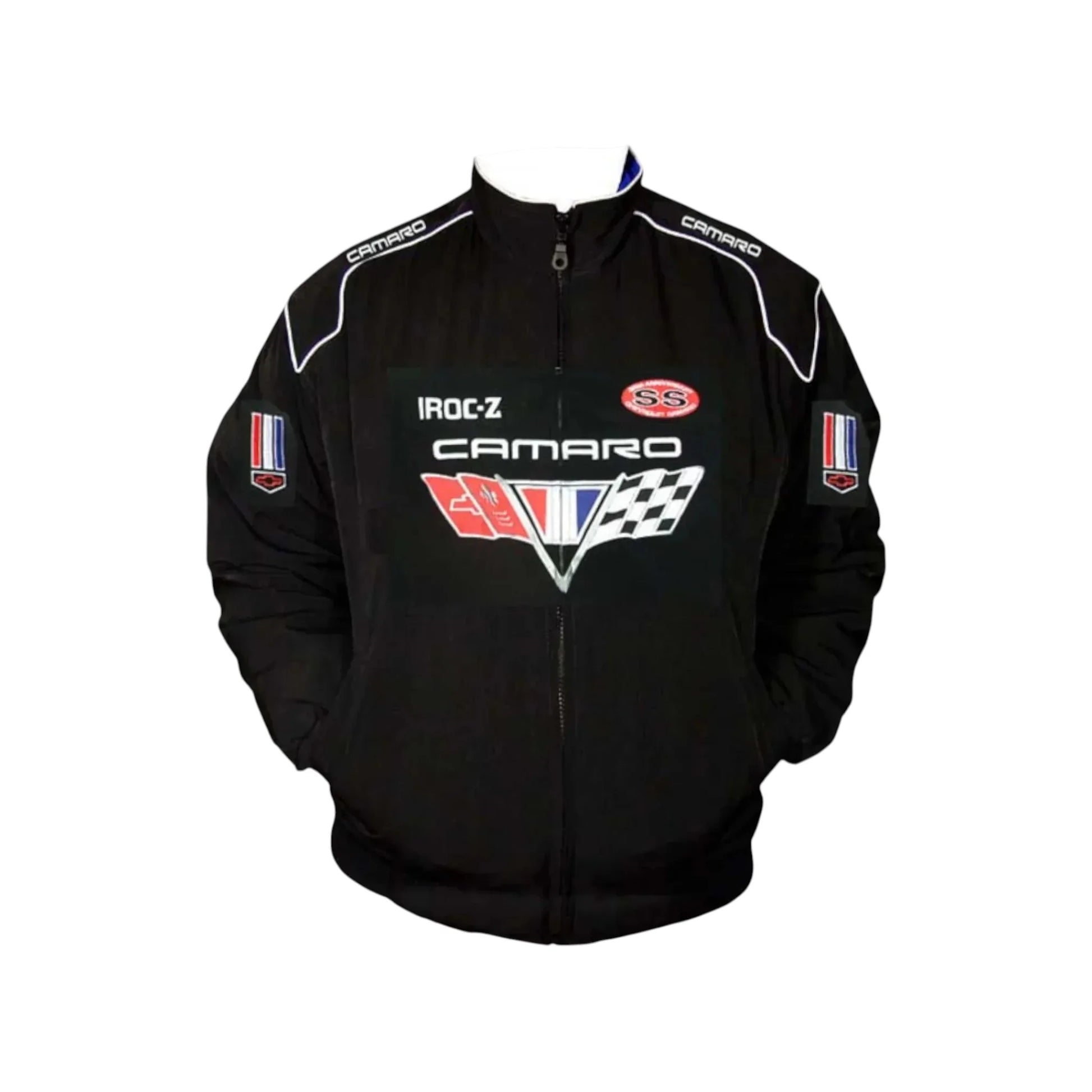 Chevrolet Camaro Black Racing Vintage Jacket