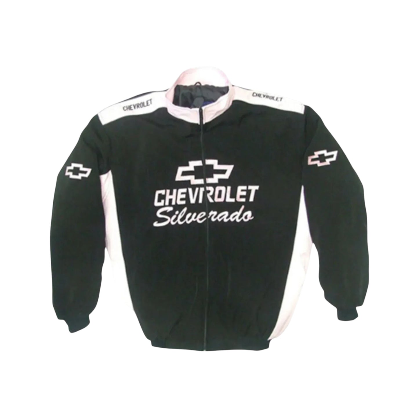 Chevrolet Silverado Black & Pink Racing Jacket