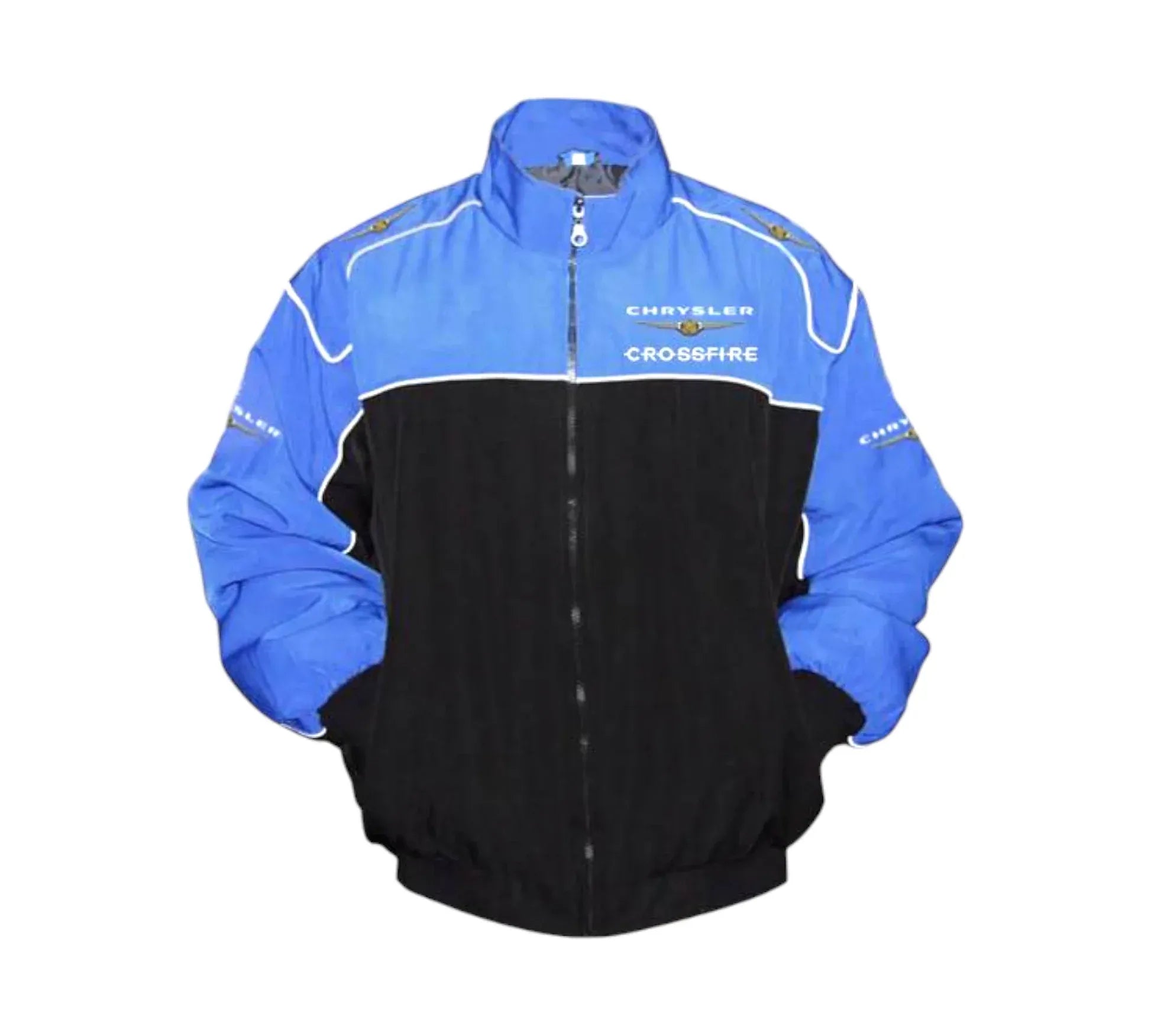 Chrysler Crossfire Black Royal Blue Racing Jacket