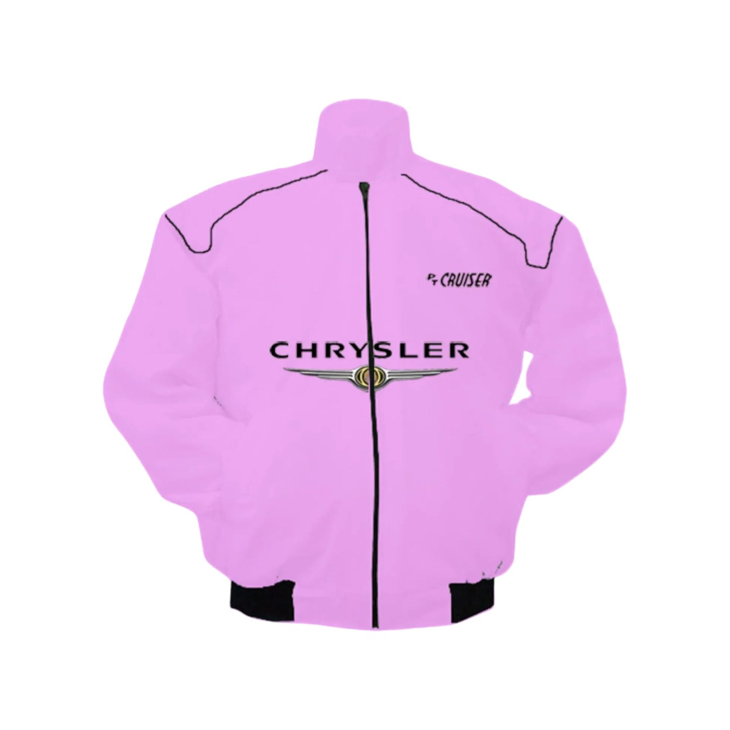 Chrysler PT Cruiser Light Pink Retro Racing Jacket