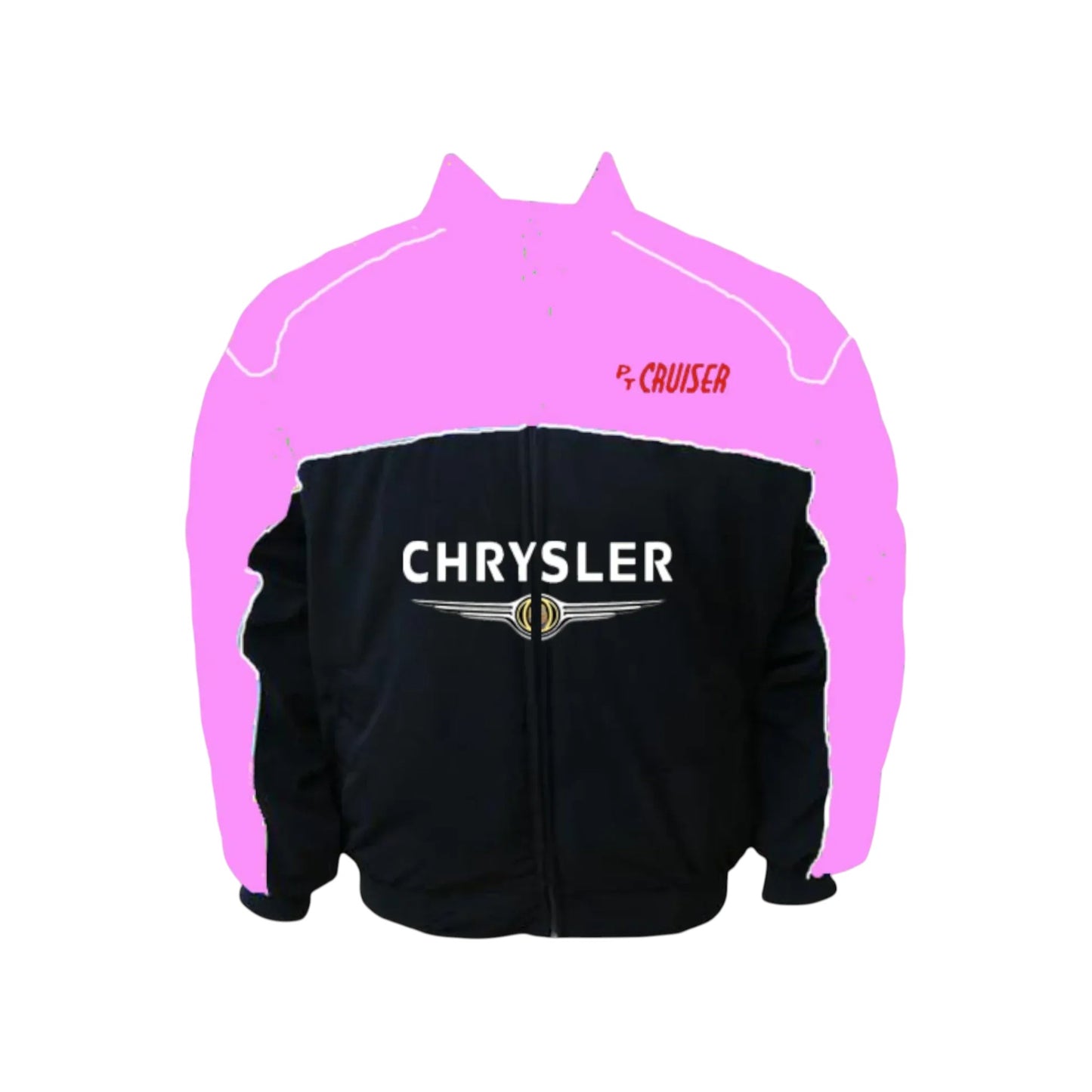 Chrysler PT Cruiser Racing Jacket Pink & Black – Retro Motorsport Edition