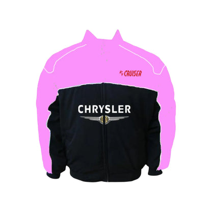 Chrysler PT Cruiser Racing Jacket Pink & Black – Retro Motorsport Edition