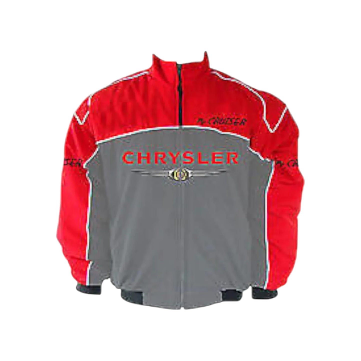 Chrysler PT Cruiser Racing Jacket Red & Dark Gray – Retro Edition