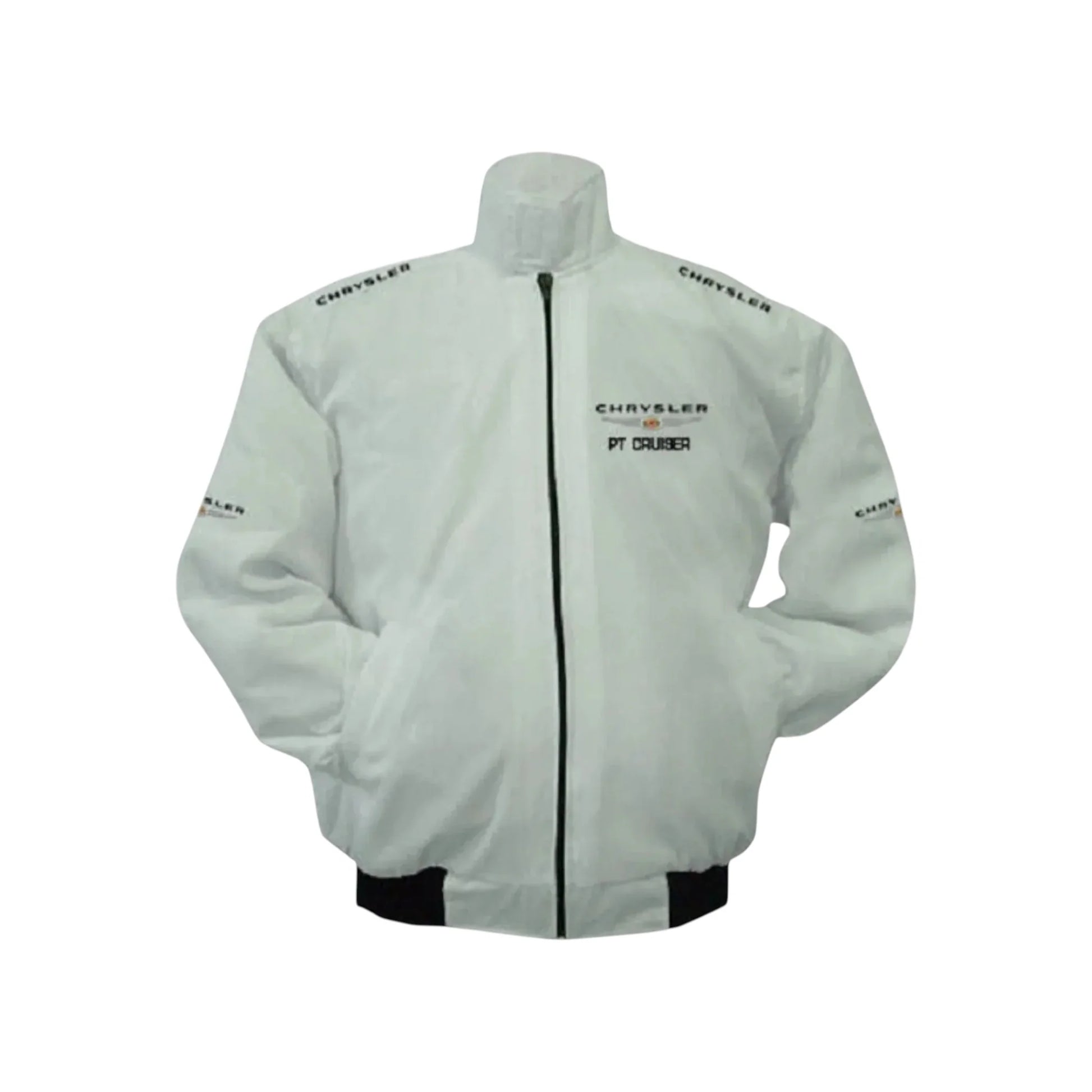 Chrysler PT Cruiser Vintage Racing Jacket White – Retro Motorsport Style