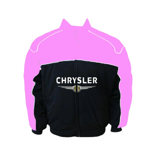 Chrysler Pink & Black Retro Racing Jacket