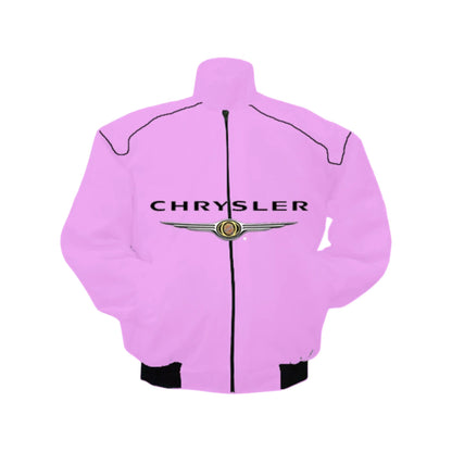 Chrysler Pink Vintage Racing Jacket – Retro Motorsport Edition