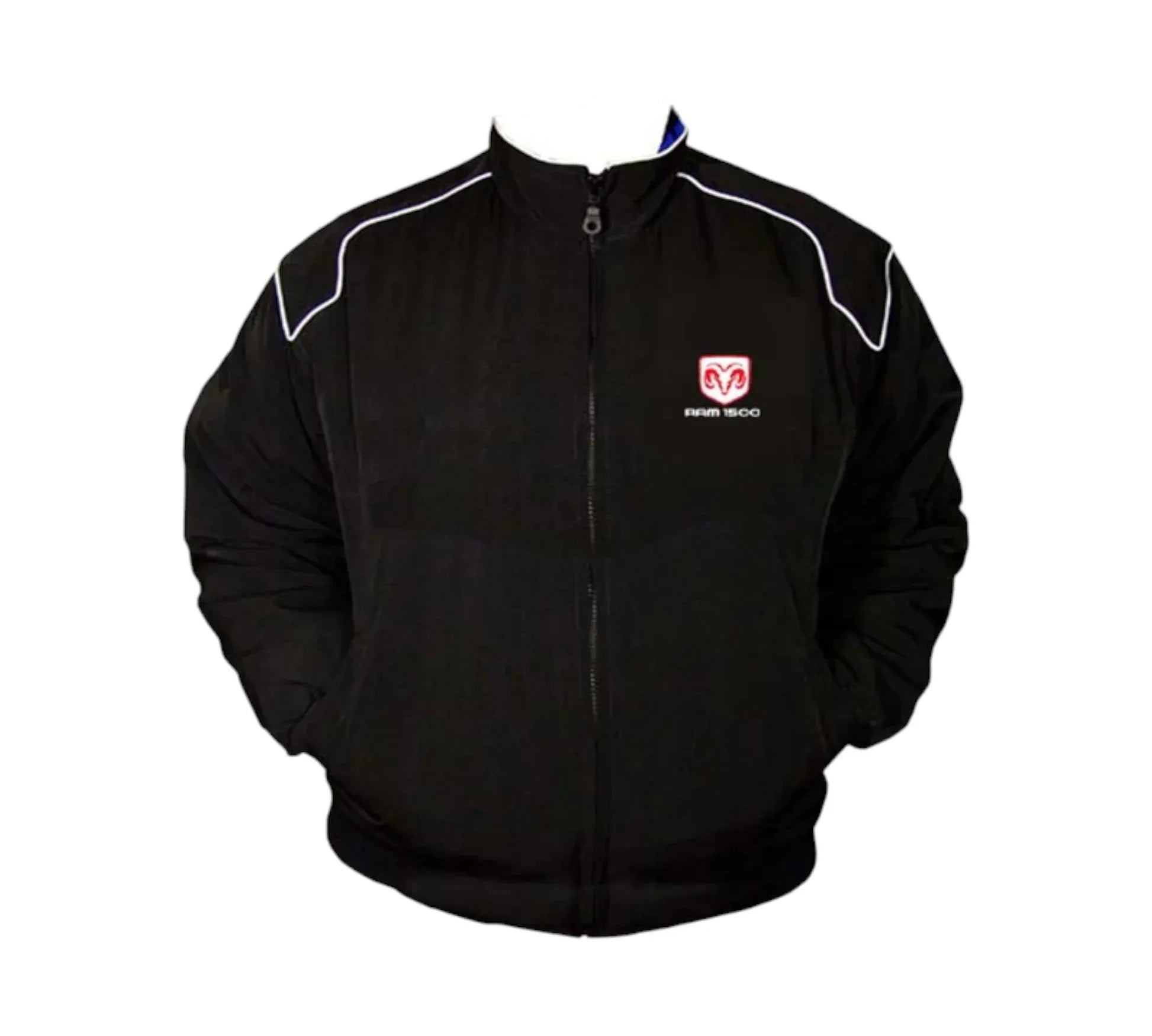 Dodge Ram 1500 Black Vintage Racing Jacket Truck Pro