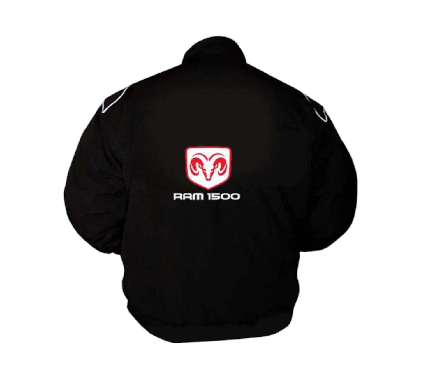 Dodge Ram 1500 Black Vintage Racing Jacket Truck Pro