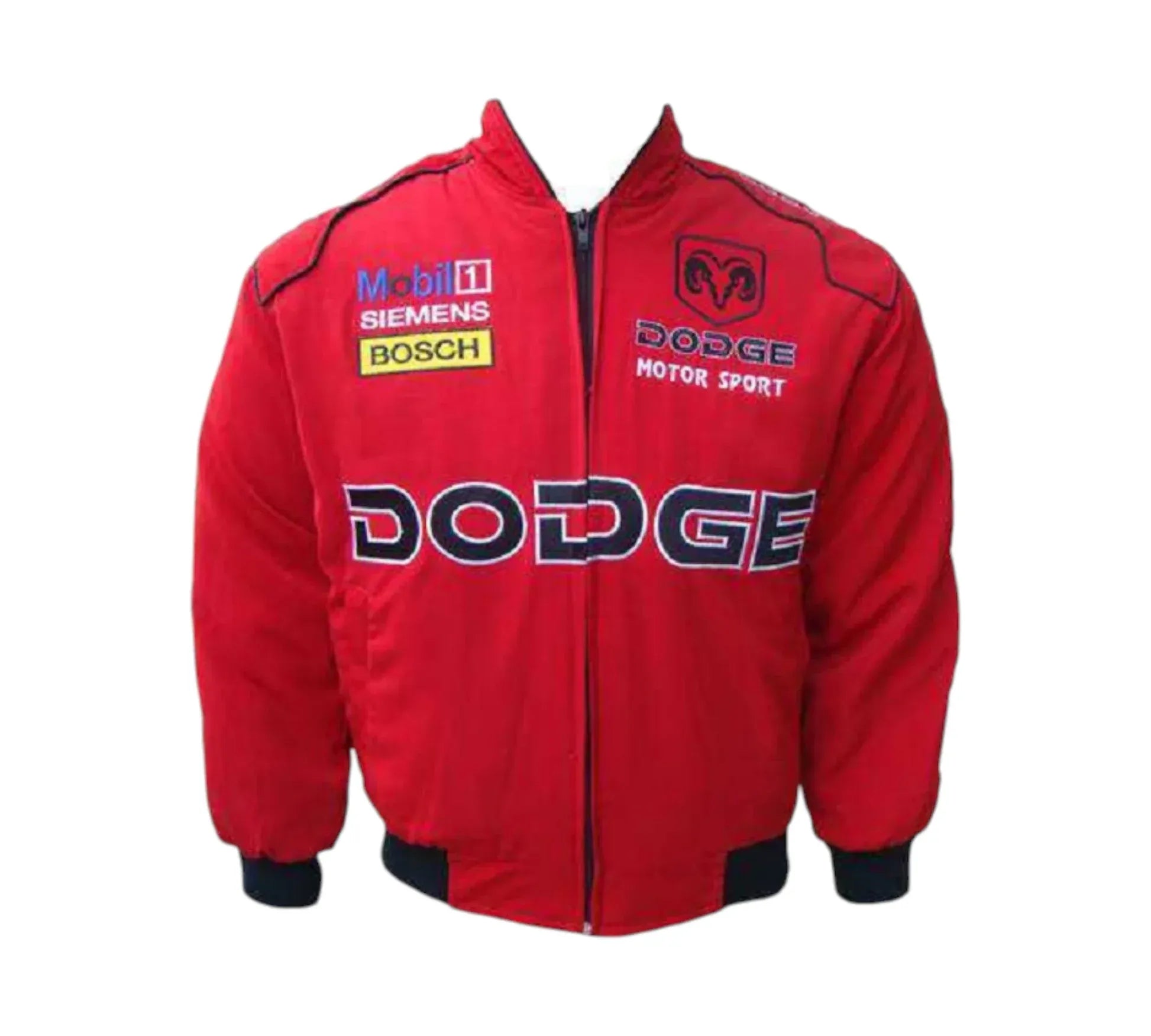 Dodge Sport Vintage Racing Jacket Red Motorsport Edition