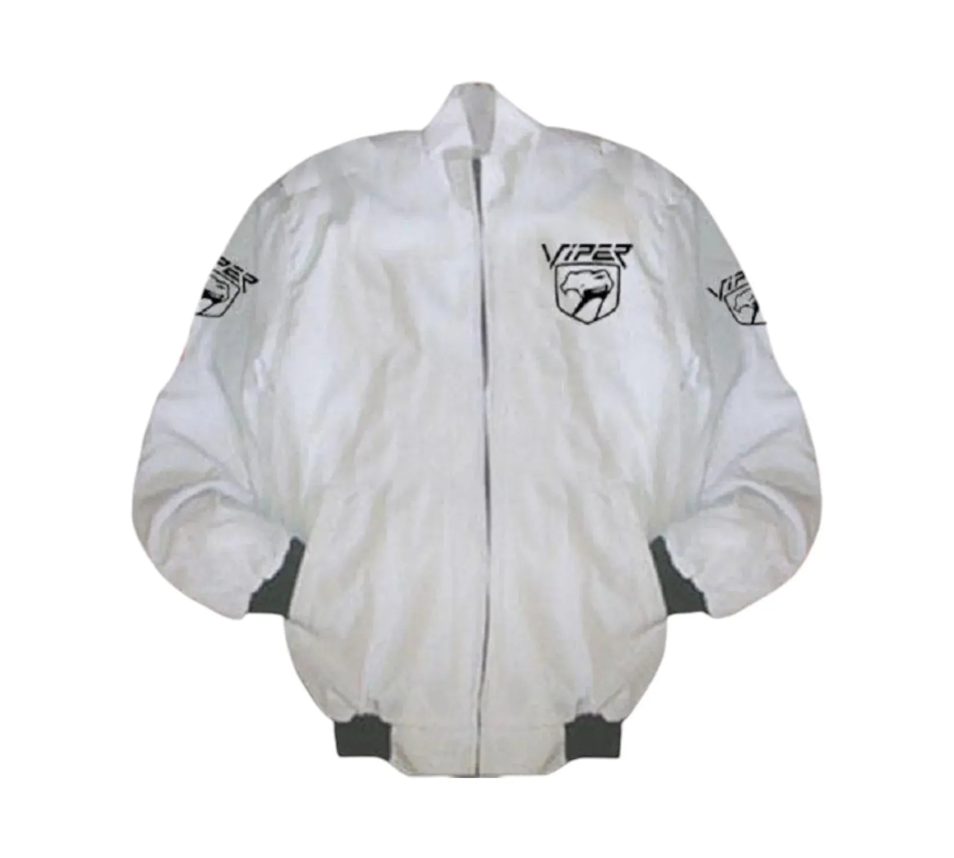 Dodge Viper Vintage Racing Jacket White Muscle Car Edition
