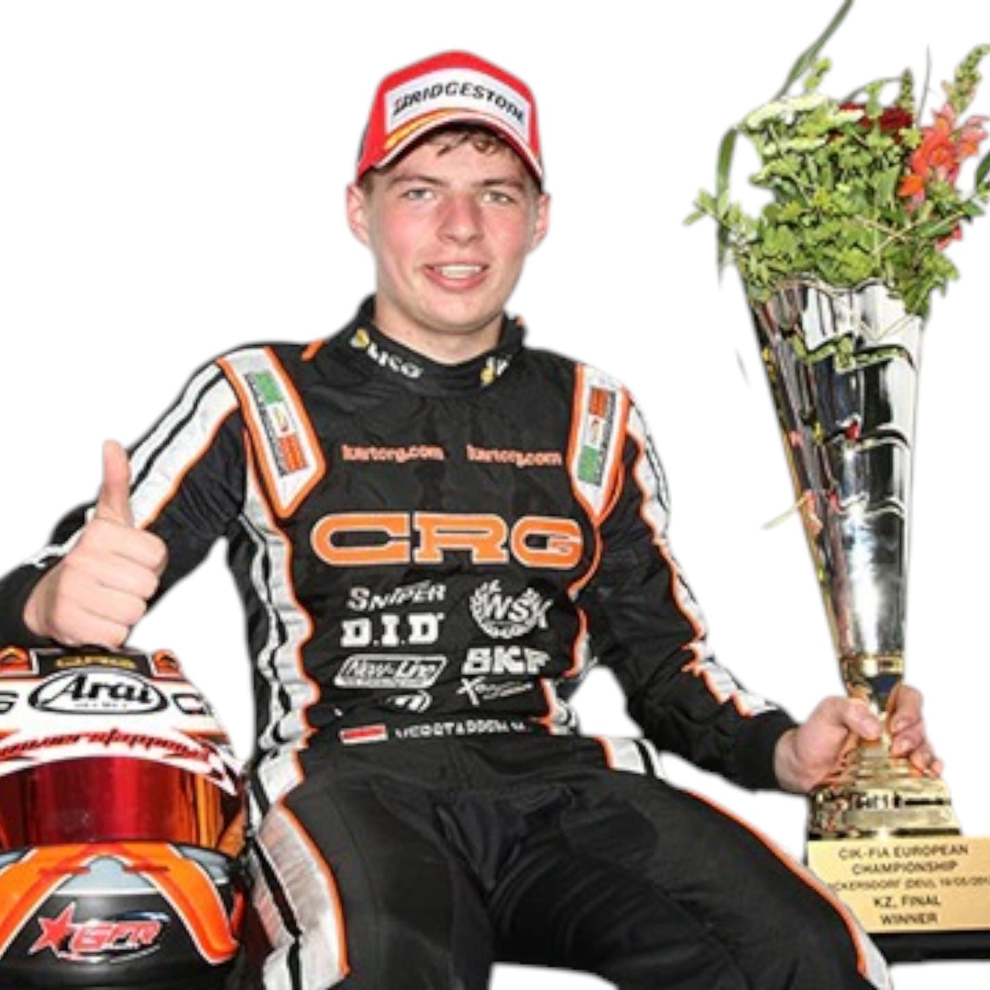 Durable CRG driver go-kart race suit material