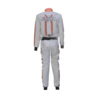 Exprit karting driver overall back design
