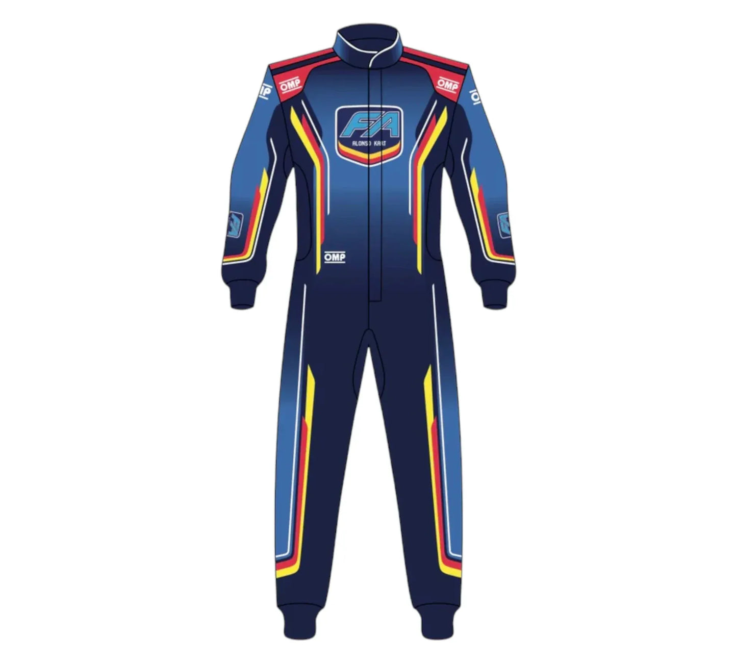 FA Karting Go Kart Racing Suit Sublimation Printed Kart Overall 2