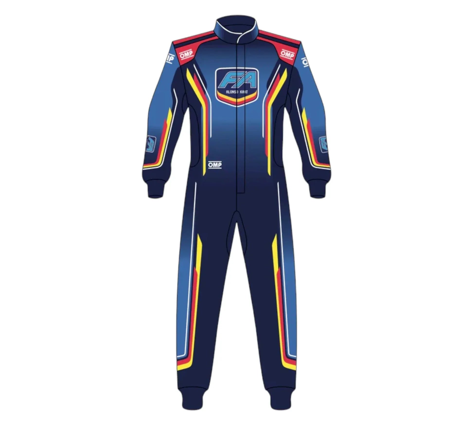 FA Karting Go Kart Racing Suit Sublimation Printed Kart Overall 2