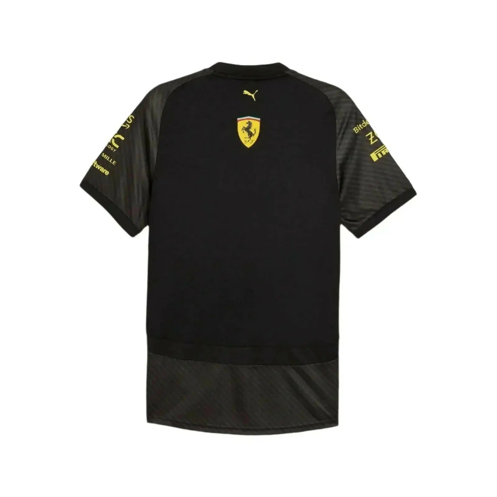 Ferrari 2024 black team shirt official merchandise