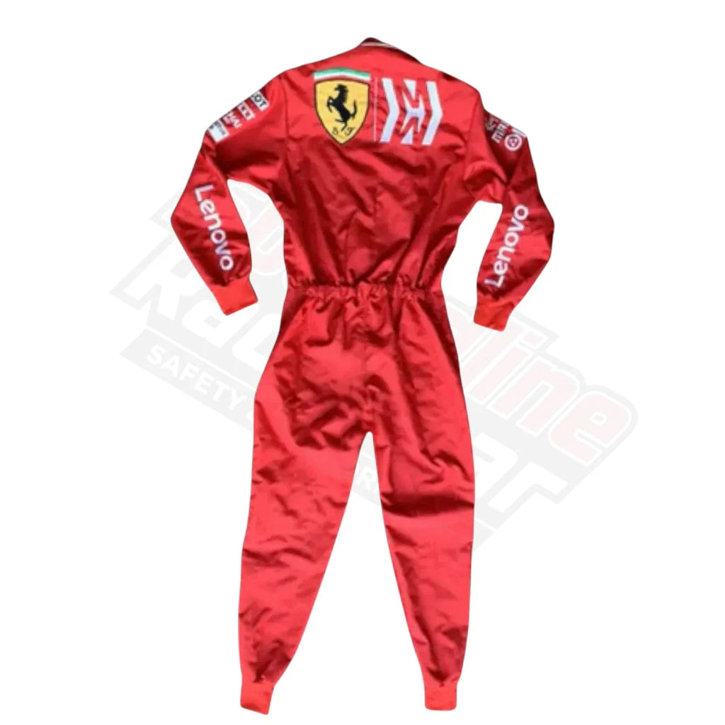 Ferrari F1 2019 Charles Leclerc race suit back view