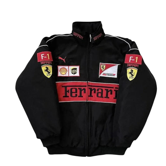 Ferrari F1 Scuderia Racing Vintage Jacket Black Edition