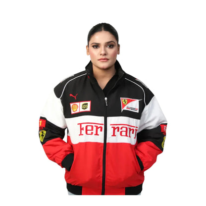 Ferrari F1 Scuderia Vintage Racing Jacket Heritage