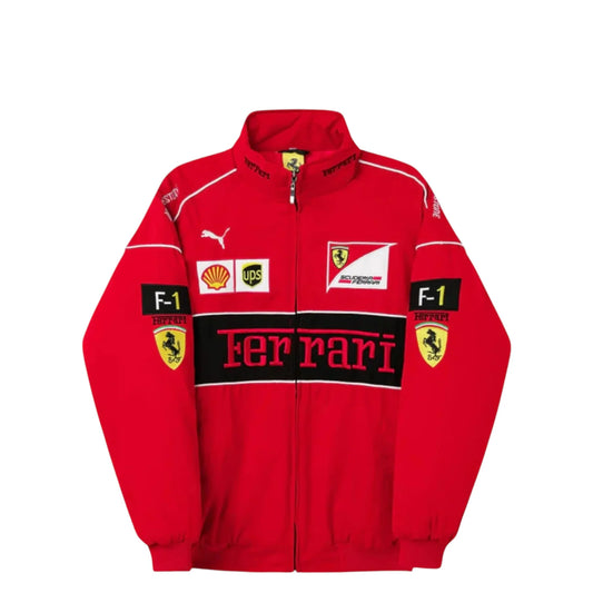 Ferrari F1 Vintage Racing Jackets Red Edition