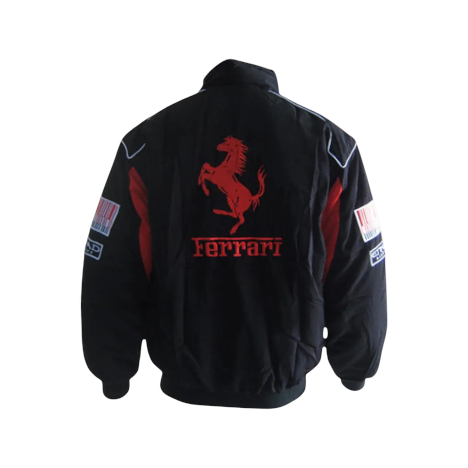 Ferrari Santander F1 Vintage Racing Jacket Black Edition