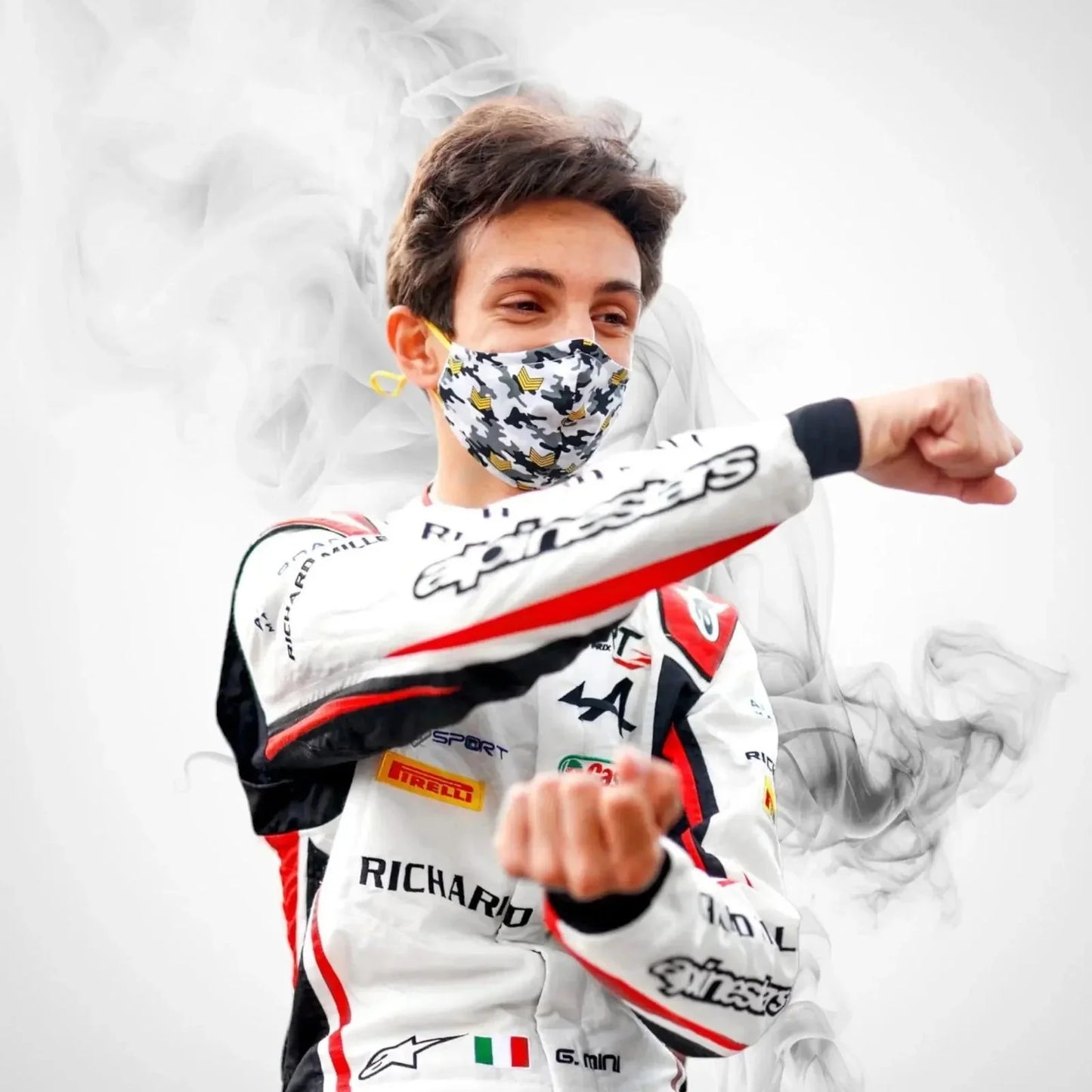 Gabriele Minì 2022 Hitech Pulse-Eight Racing Suit 2