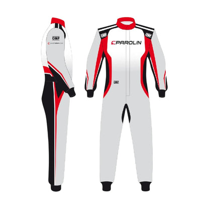 Go-Kart Race Suit Parolin MotorSports OMP New