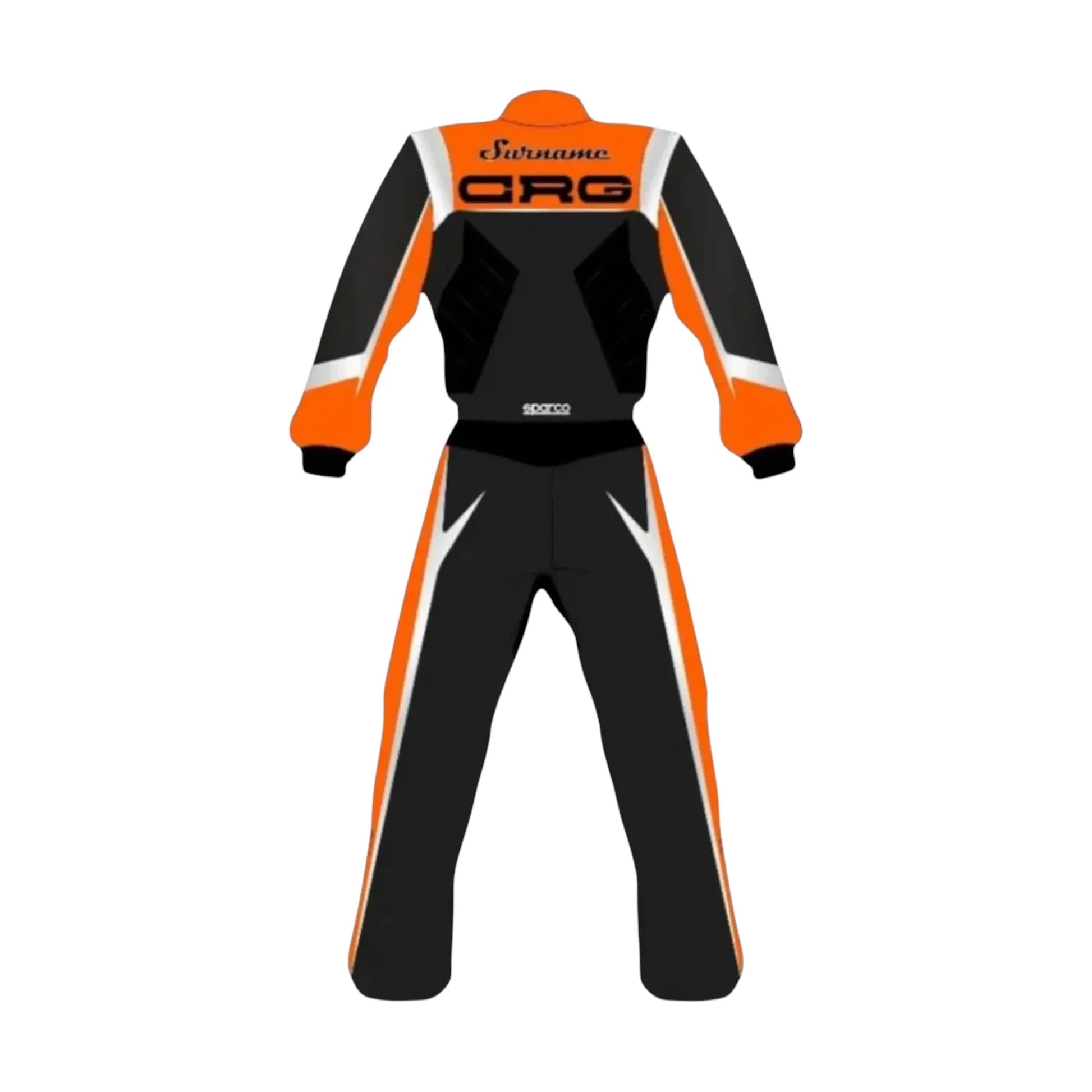 Go-kart racing suit CRG new 2025 back view