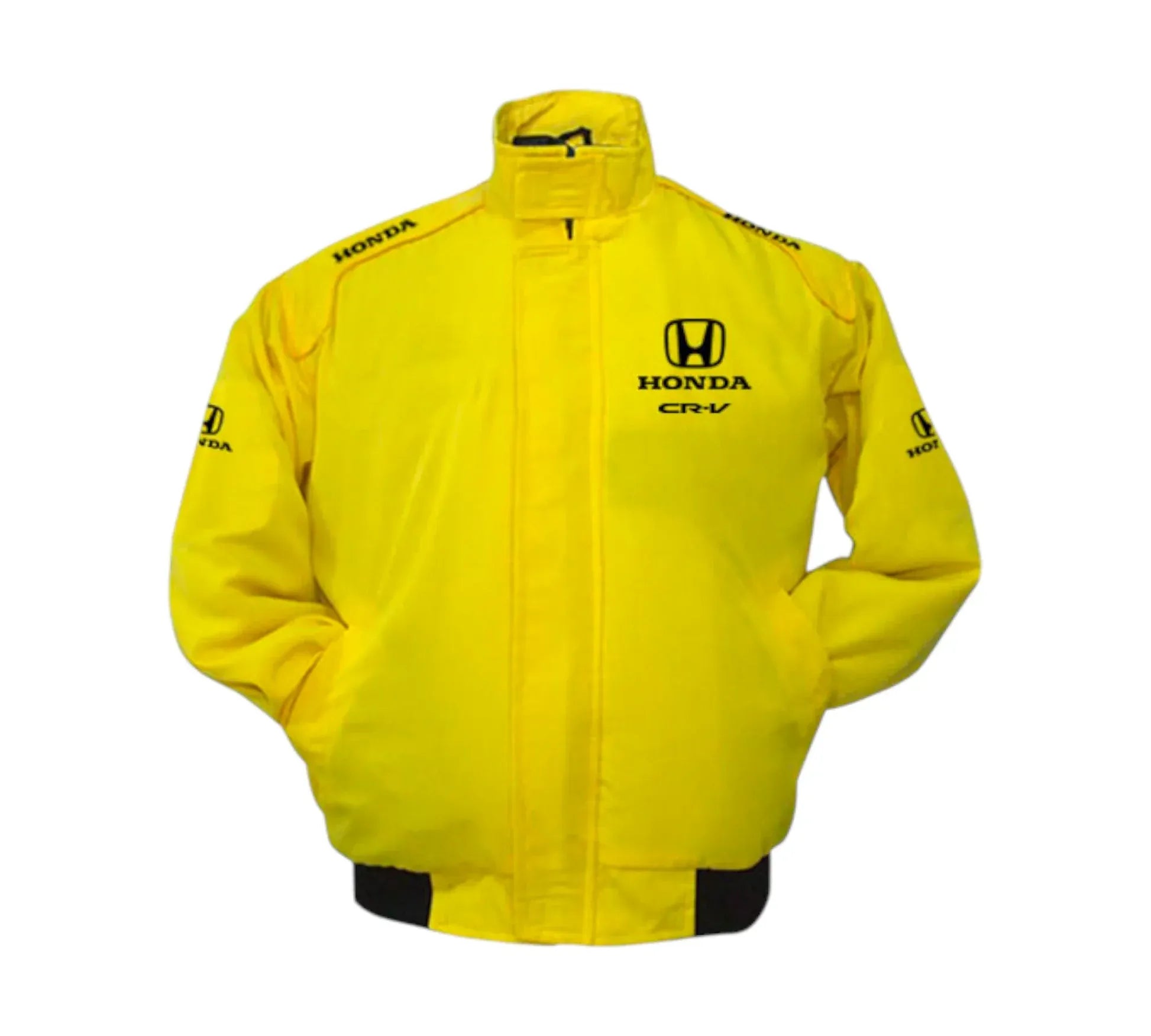 Honda CR-V Vintage Racing Jacket – Yellow SUV Performance Edition