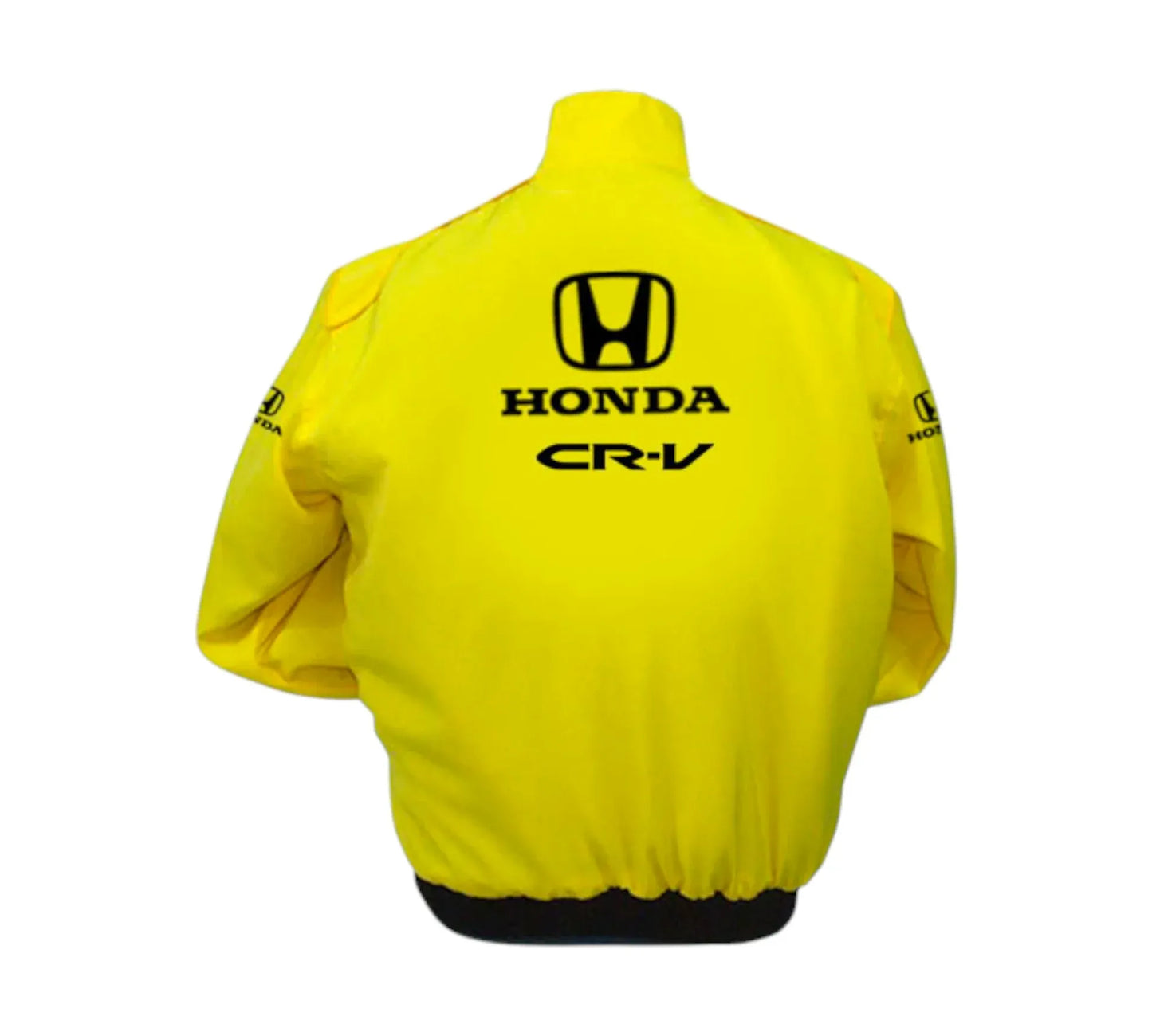 Honda CR-V Vintage Racing Jacket – Yellow SUV Performance Edition 1