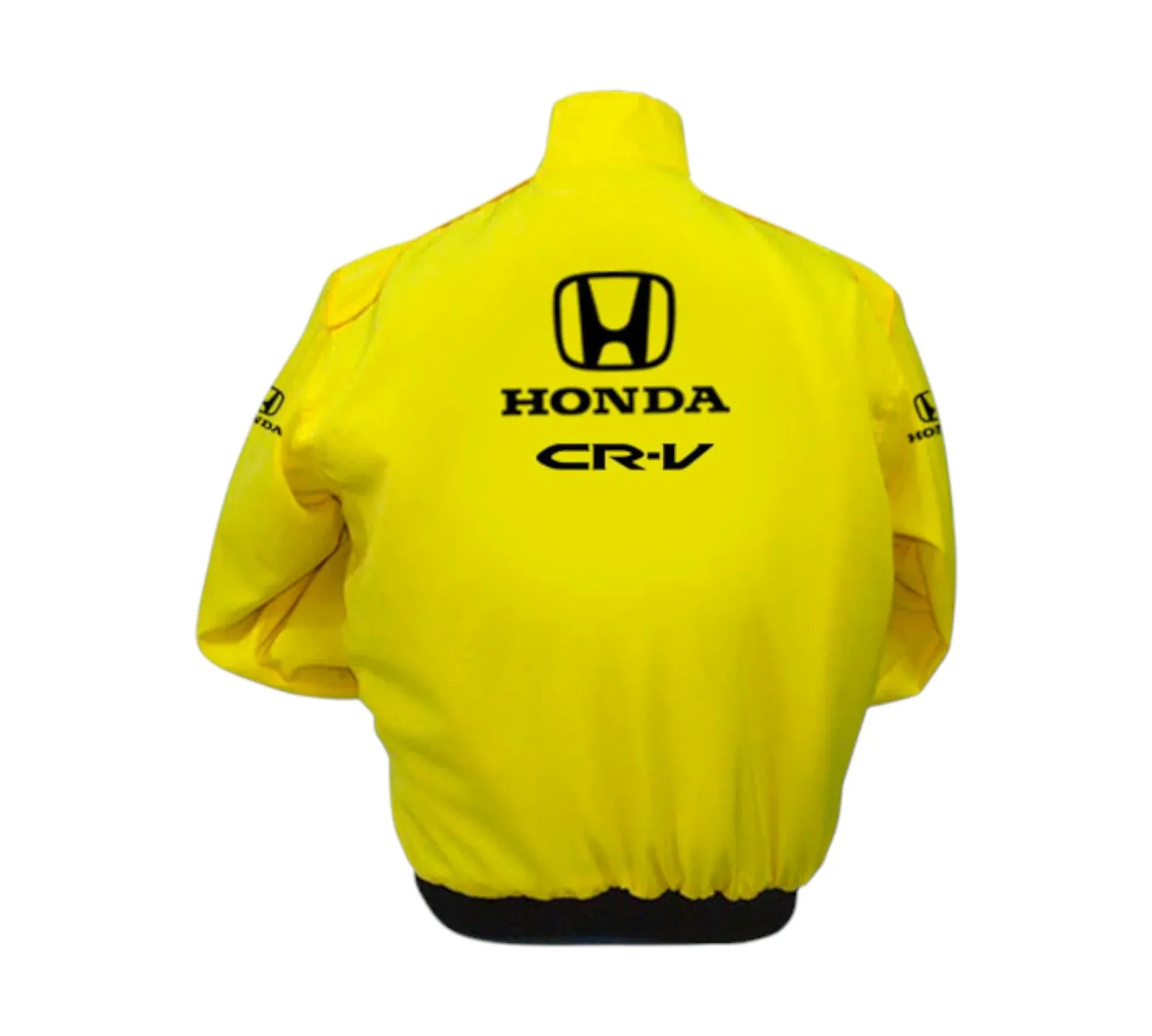 Honda CR-V Vintage Racing Jacket – Yellow SUV Performance Edition 1