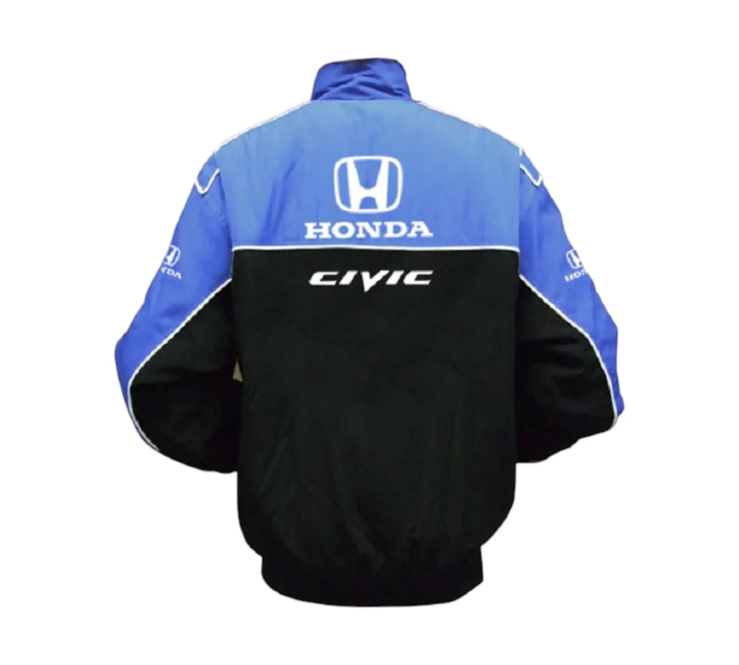 Honda Civic Racing Jacket Blue & Black Vintage 1