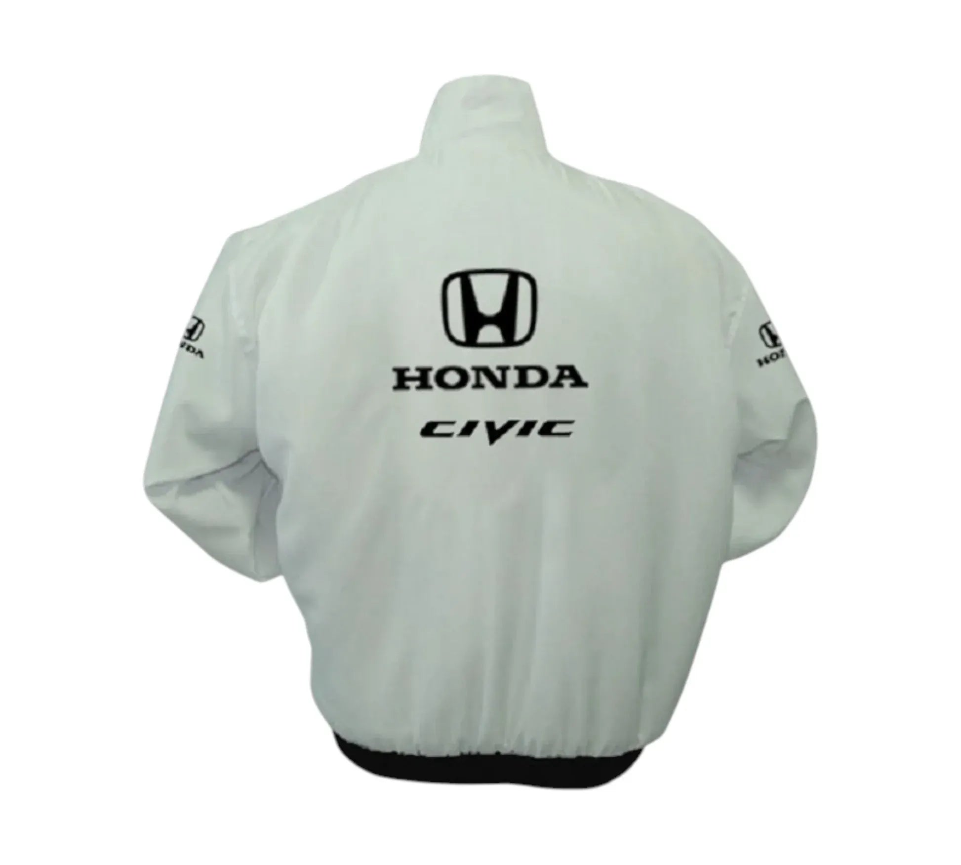 Honda Civic Racing Jacket White Vintage 1