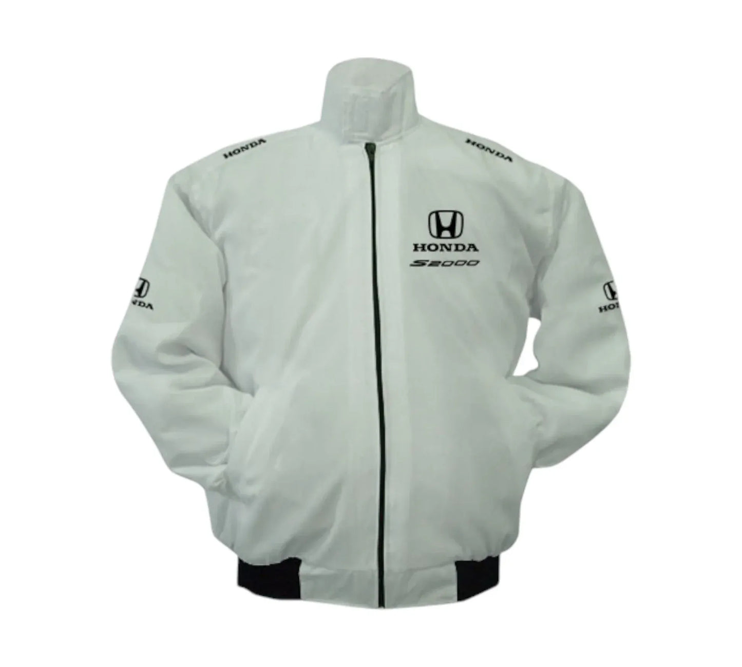 Honda S2000 Retro Racing Jacket – Vintage White 1