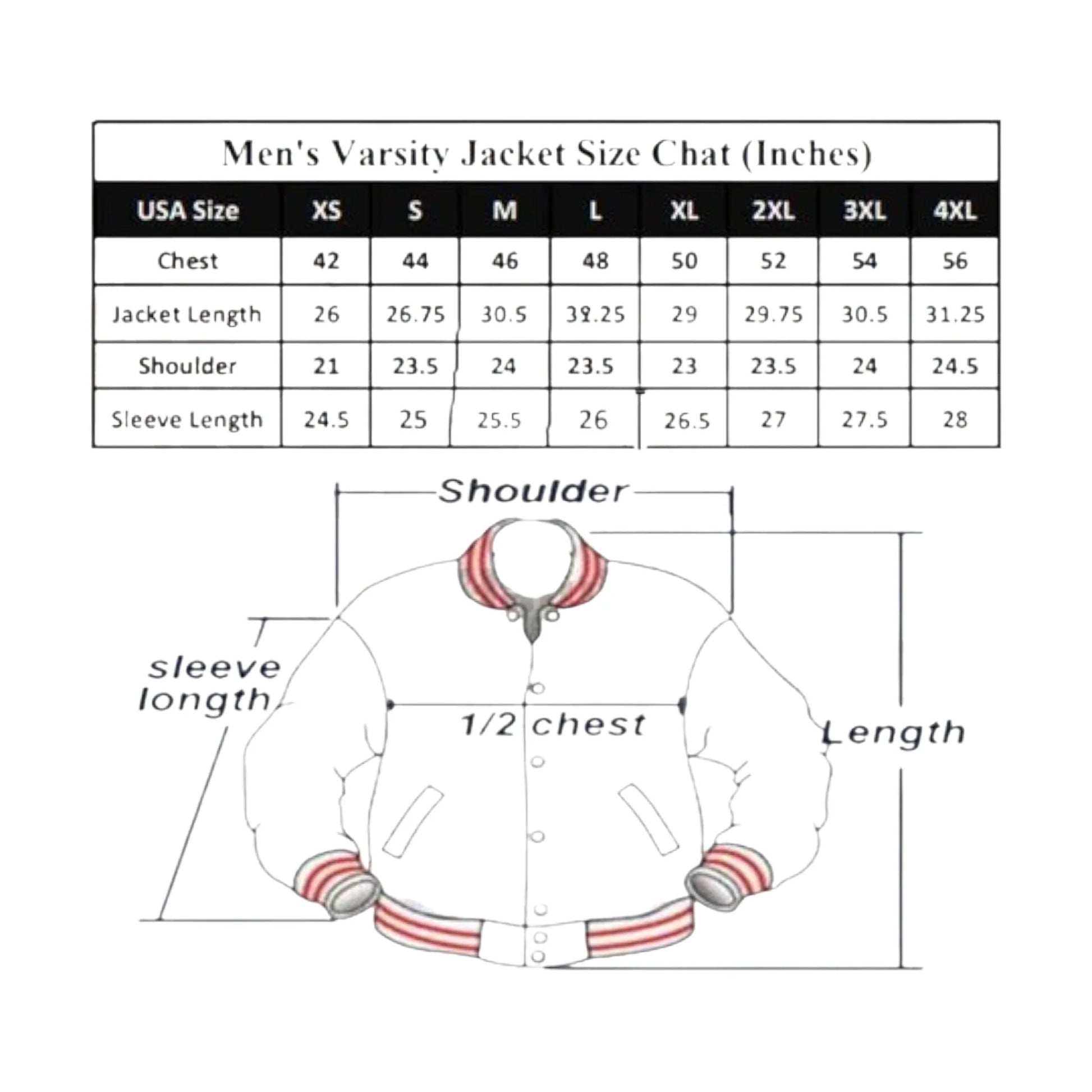 HootersNascarRacingJacket_Size_chart SpeedLine RaceWear