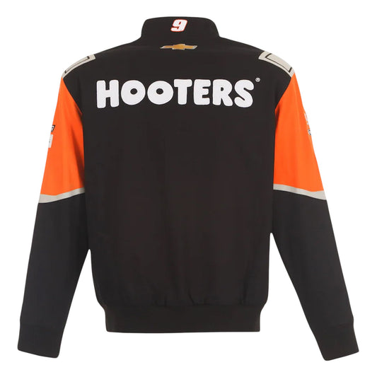 Hooters NASCAR Racing Jacket Back Logo