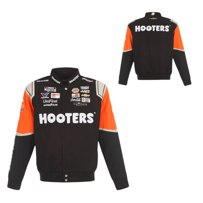 Hooters Racing Jacket Full Outfit Display