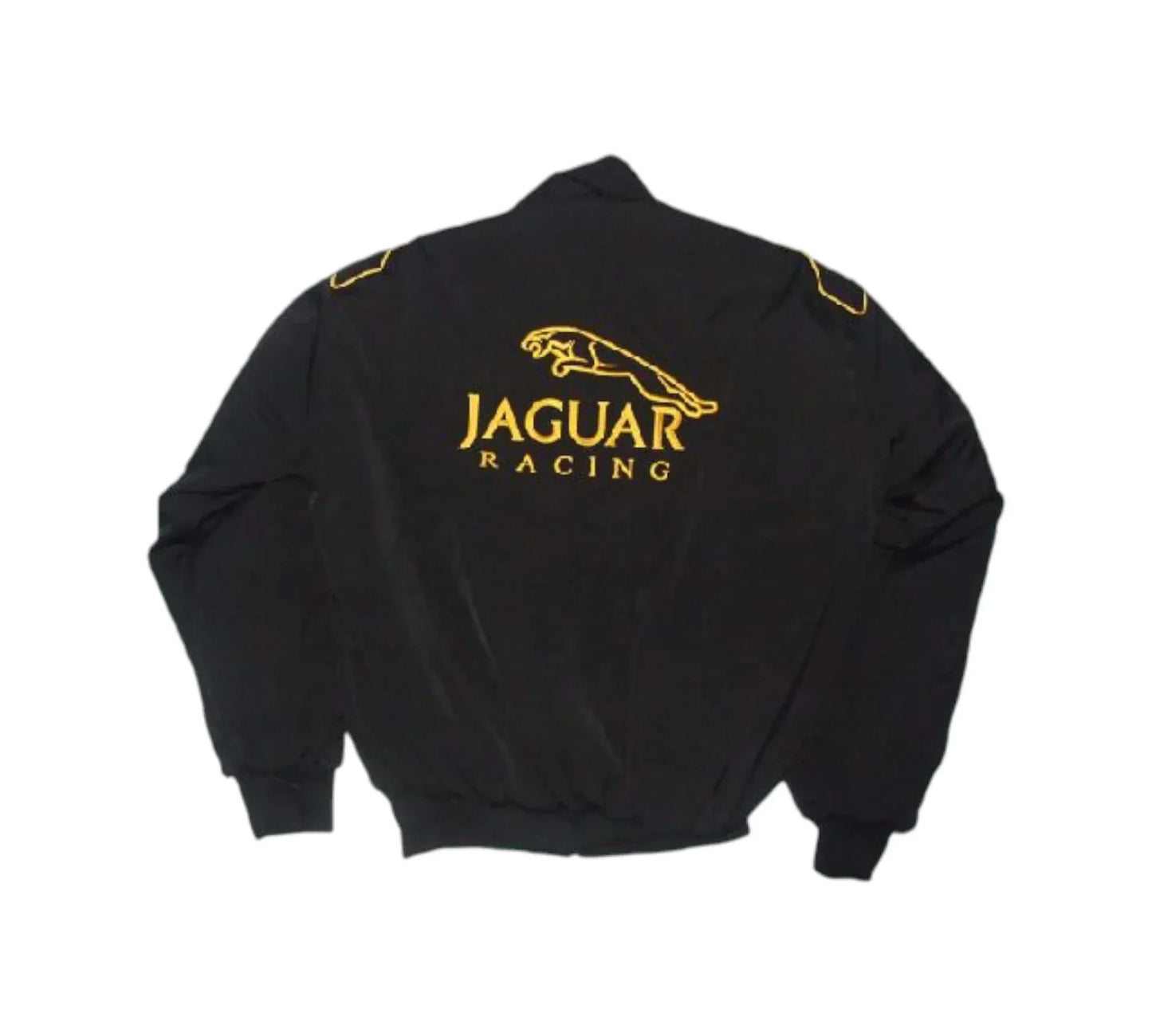 Jaguar Lear Racing Jacket Black Vintage 1