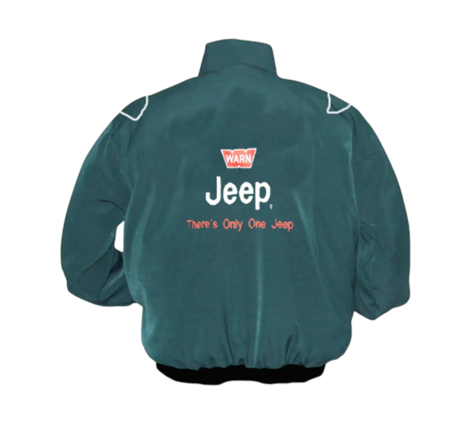 Jeep Racing Jacket Dark Green Vintage 1